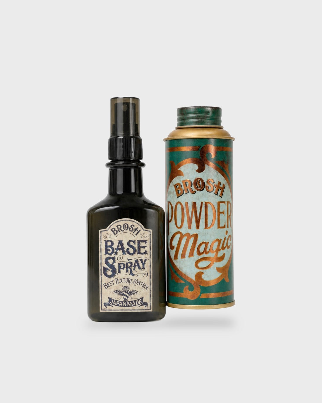 BROSH Texture Duo: Base Spray and Powder Magic