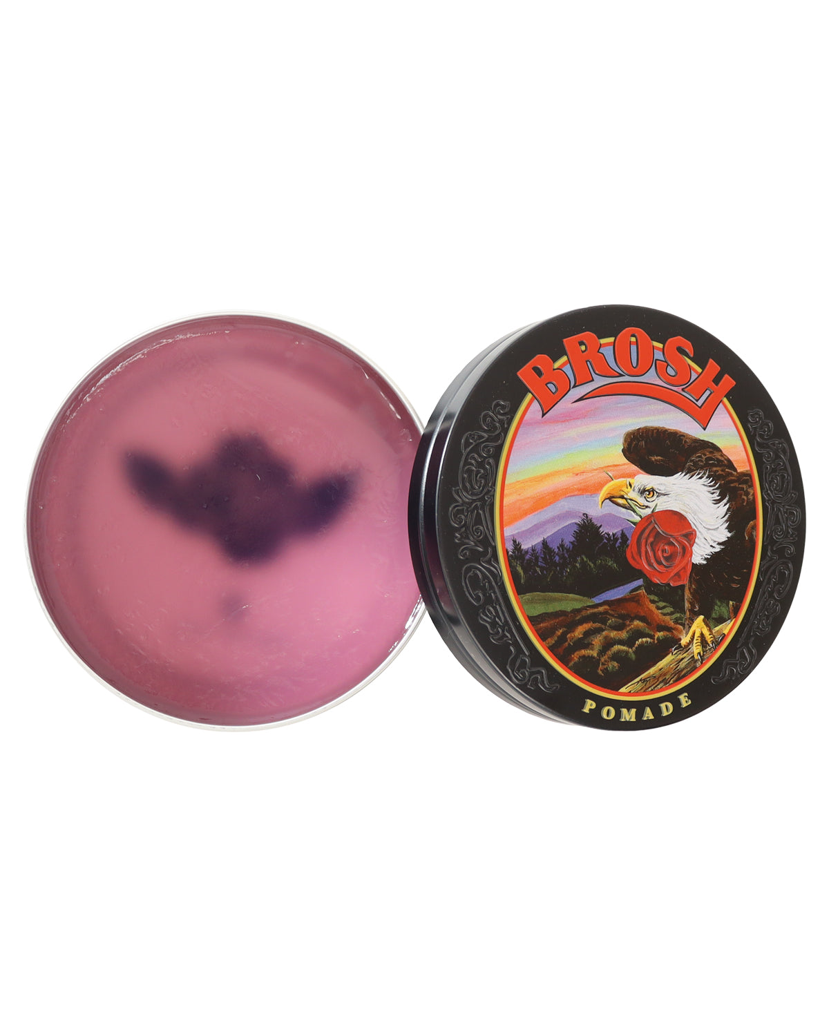 BROSH × TGP Design Pomade 115g - Limited Edition — back label — Japanese pomade | wholesale barber supplies Australia
