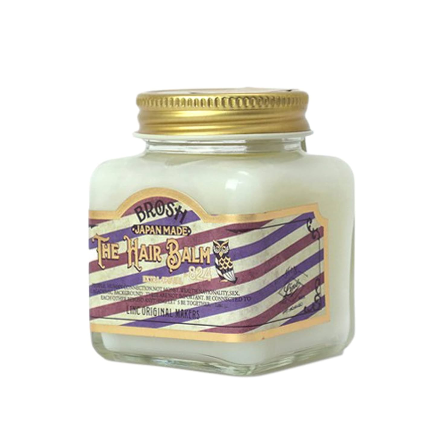 BROSH x LINC Original Hair Balm 121 70g — side view — beard balm | premium Japanese hair products
