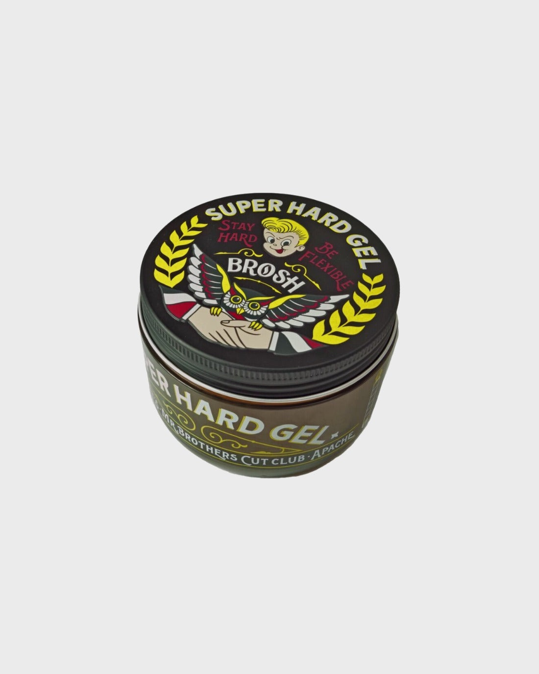 BROSH Super Hard Gel 200g — Japanese hair gel | premium Japanese hair products