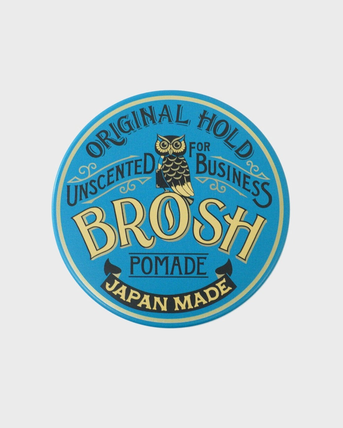 BROSH Pomade Unscented 115g — Japanese pomade | premium Japanese hair products