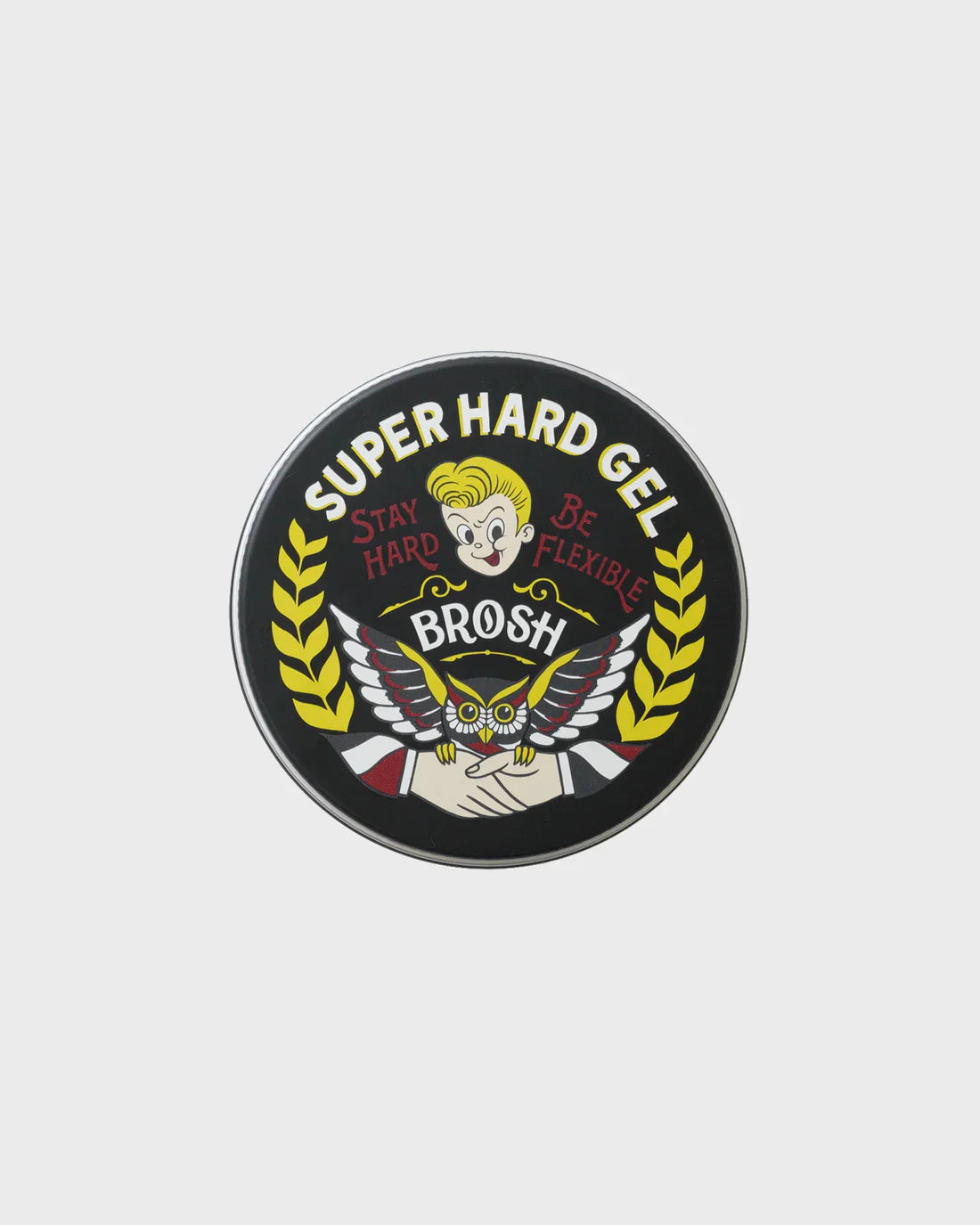 BROSH Mini Super Hard Gel 70g - Travel Size — Japanese hair gel | premium Japanese hair products