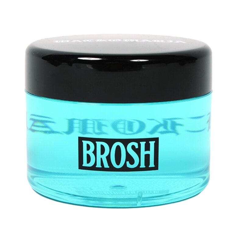 BROSH × WACKO MARIA Grease 165g — side view — Japanese pomade | premium Japanese hair products