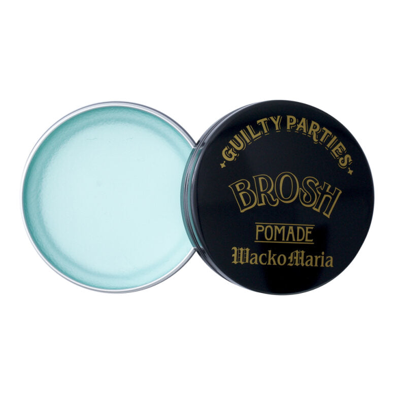 BROSH × WACKO MARIA Pomade 115g - Limited Edition — packaging detail — Japanese pomade | premium Japanese hair products