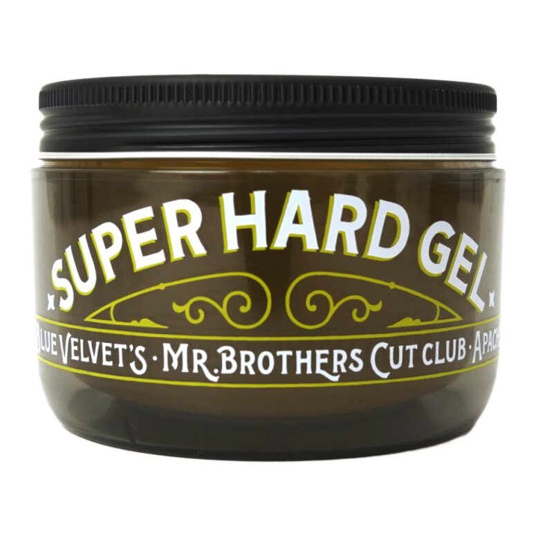 BROSH Super Hard Gel 200g — texture — Japanese hair gel | premium Japanese hair products