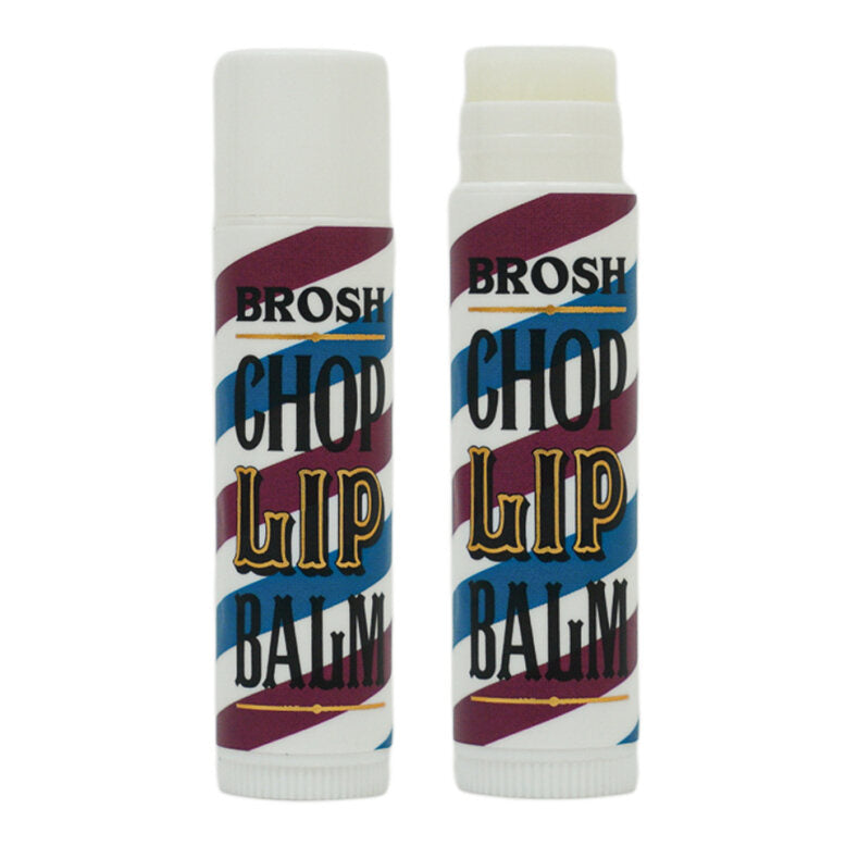 BROSH Chop Lip Balm Original 4g — side view — barber lip balm | premium Japanese hair products