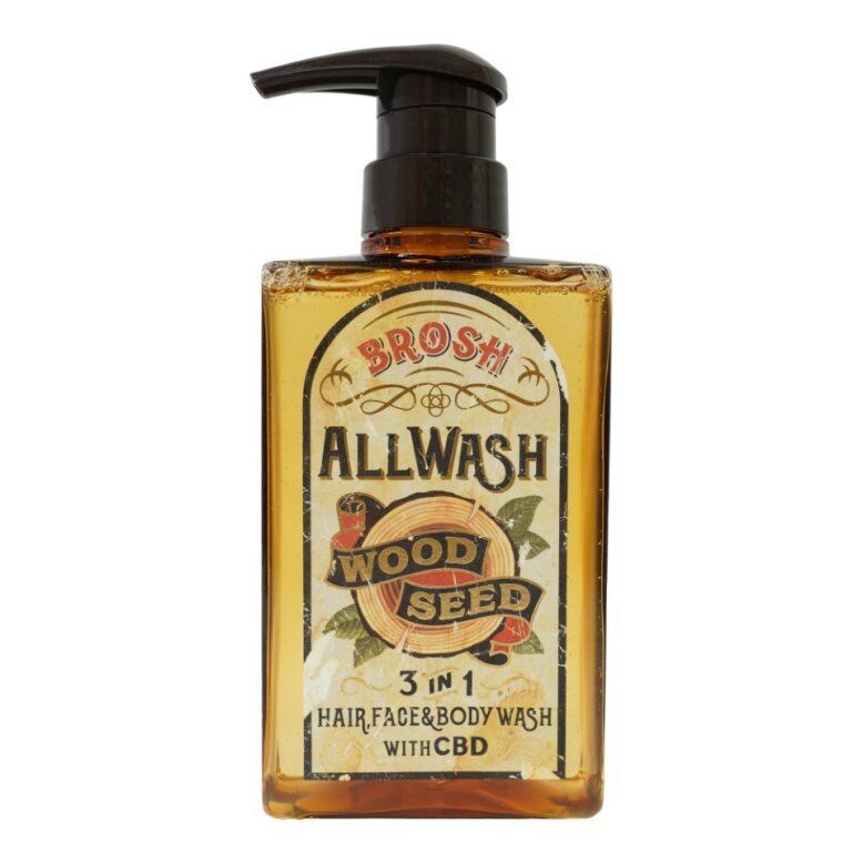 BROSH All Wash Wood Seed 3-in-1 cleanser 400ml